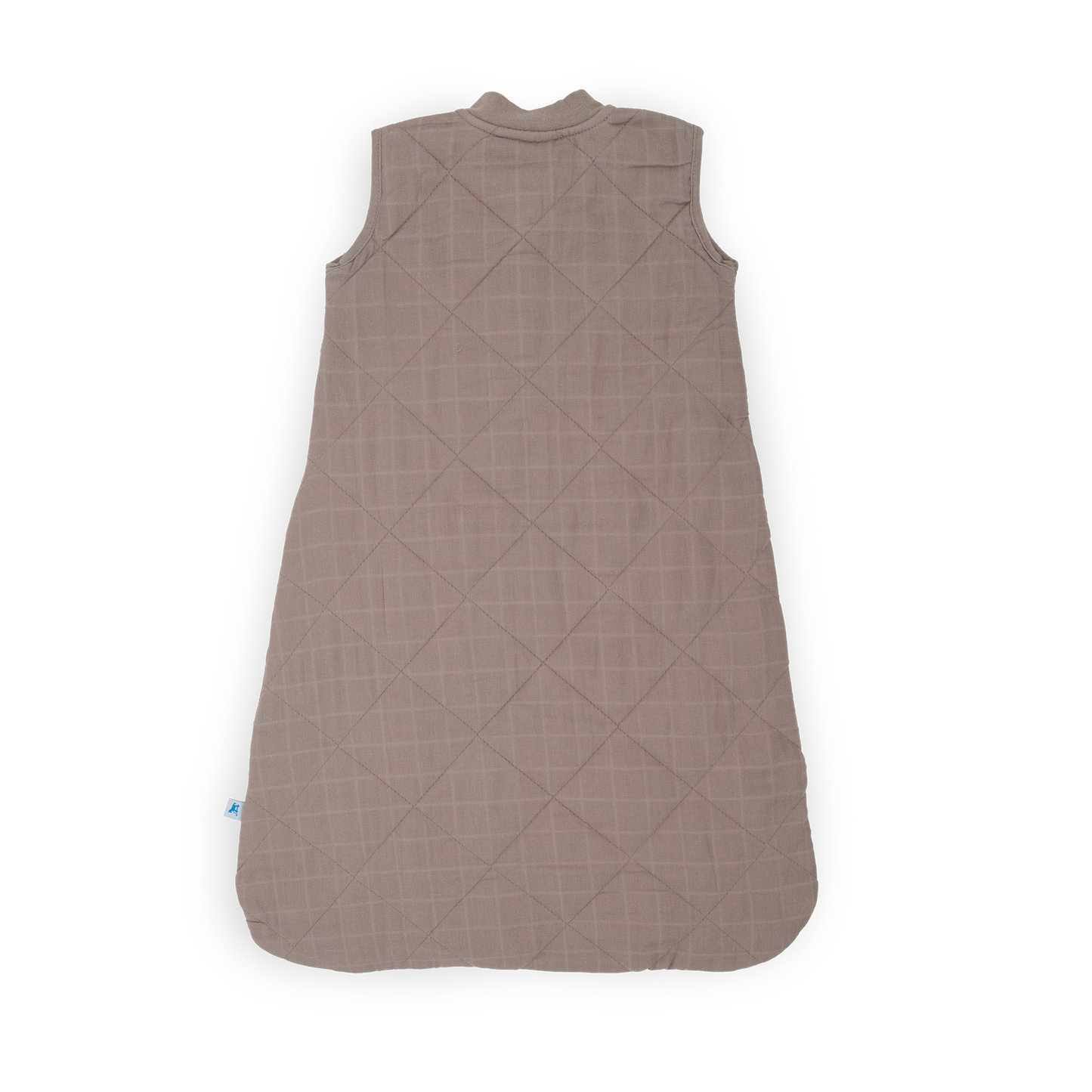 Cotton Muslin Quilted Sleep Bag - Mocha