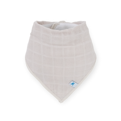 Cotton Muslin + Fleece Bandana Bib 4 Pack - Wallflower