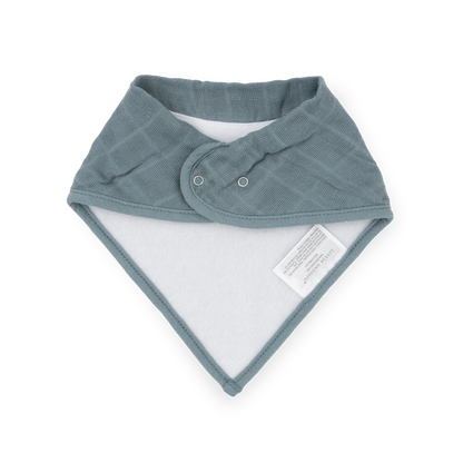 Cotton Muslin + Fleece Bandana Bib 4 Pack - Woof