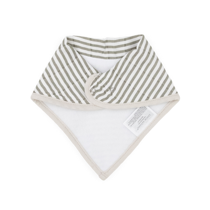 Cotton Muslin + Fleece Bandana Bib 4 Pack - Planetary