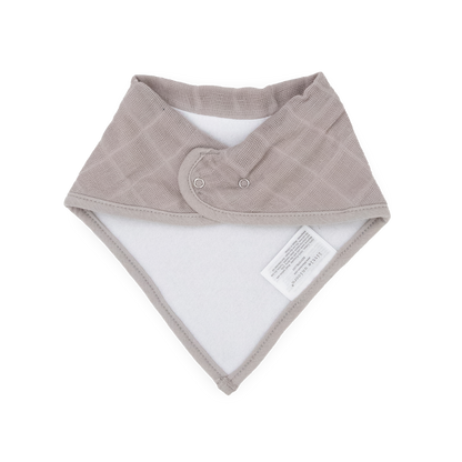 Cotton Muslin + Fleece Bandana Bib 4 Pack - Planetary