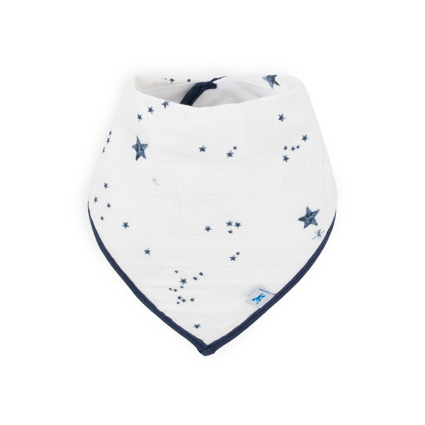 Cotton Muslin + Fleece Bandana Bib 4 Pack - Planetary