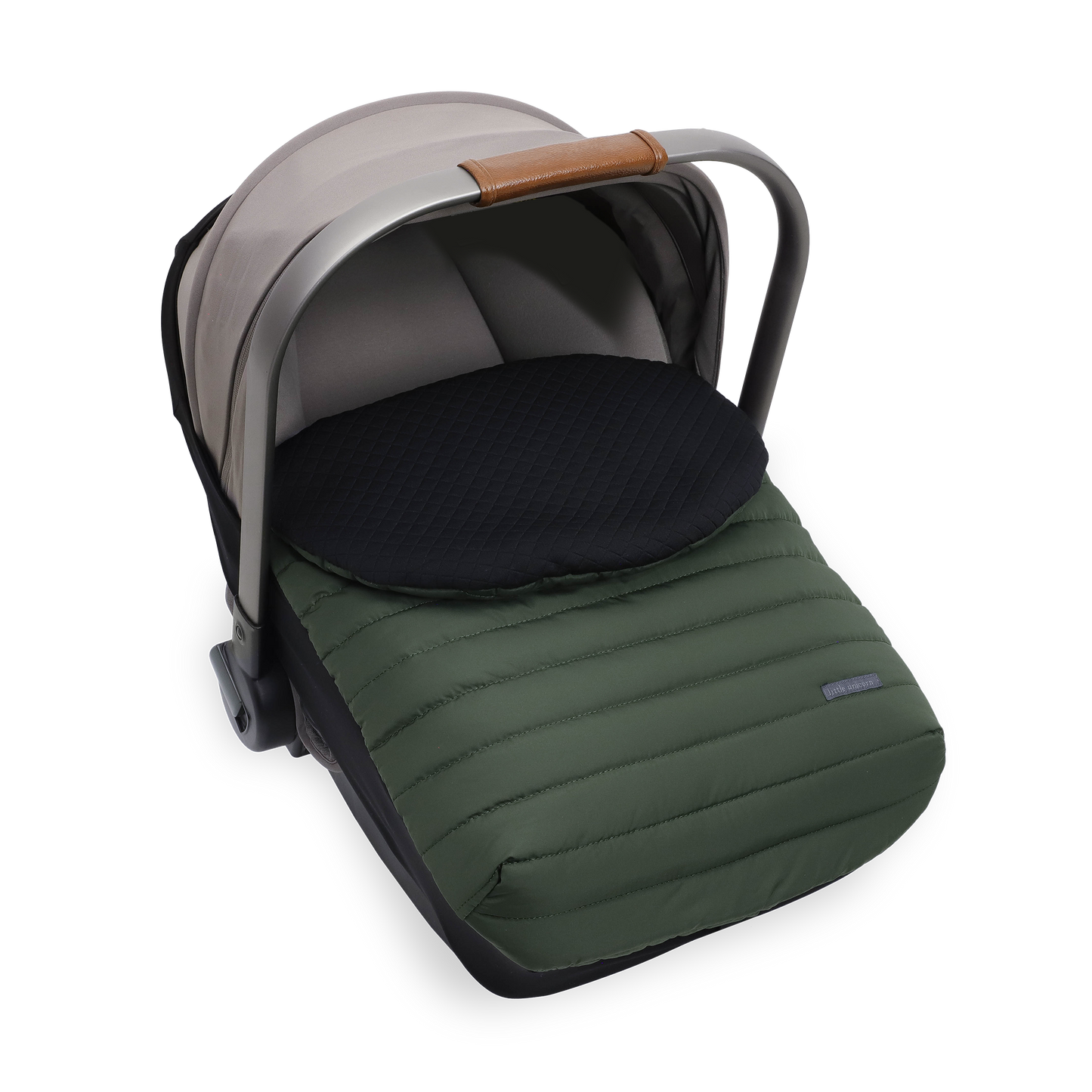 Winter Car Seat Cover - Dark Green