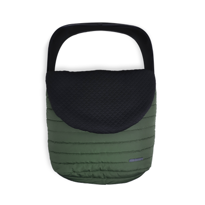 Winter Car Seat Cover - Dark Green