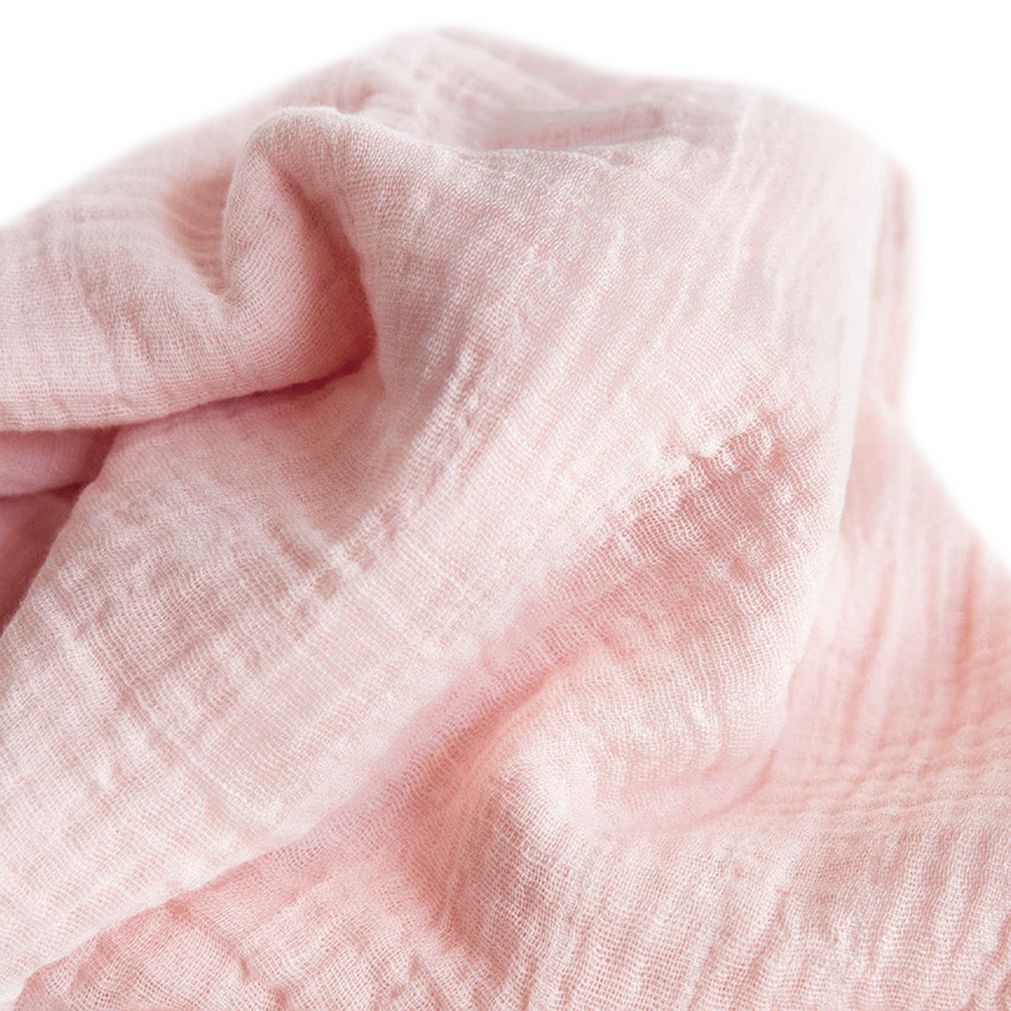 Cotton Muslin Swaddle Blanket 3 Pack - Light Pink