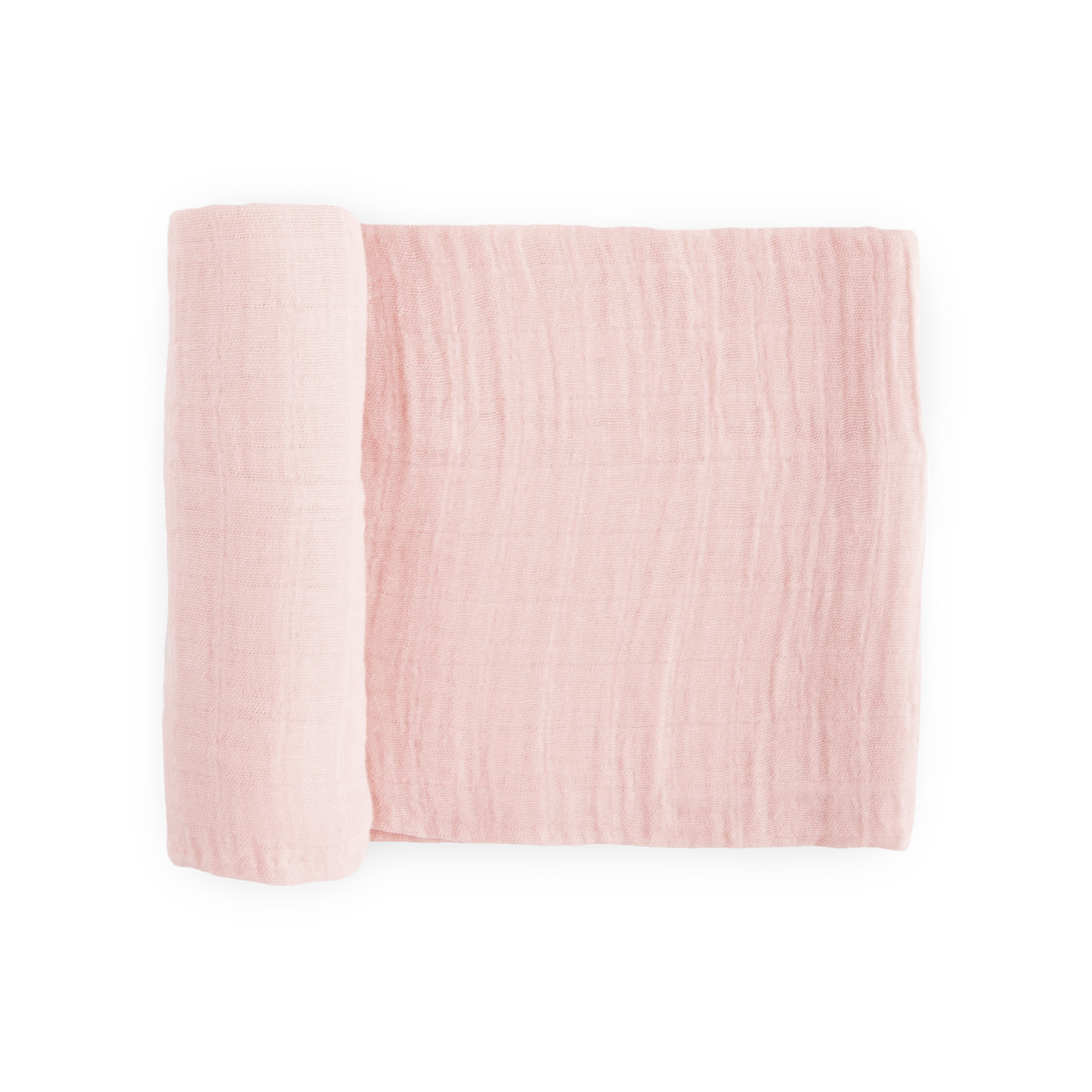 Cotton Muslin Swaddle Blanket - Light Pink