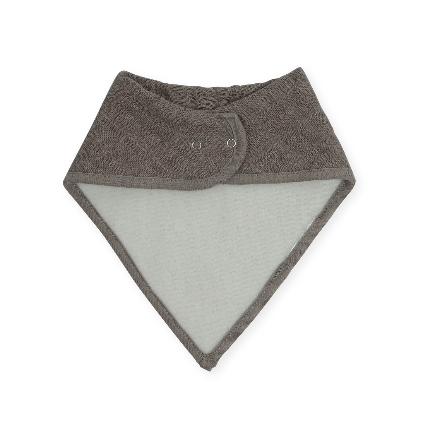 Cotton Muslin + Fleece Bandana Bib 4 Pack - Adobe Checker