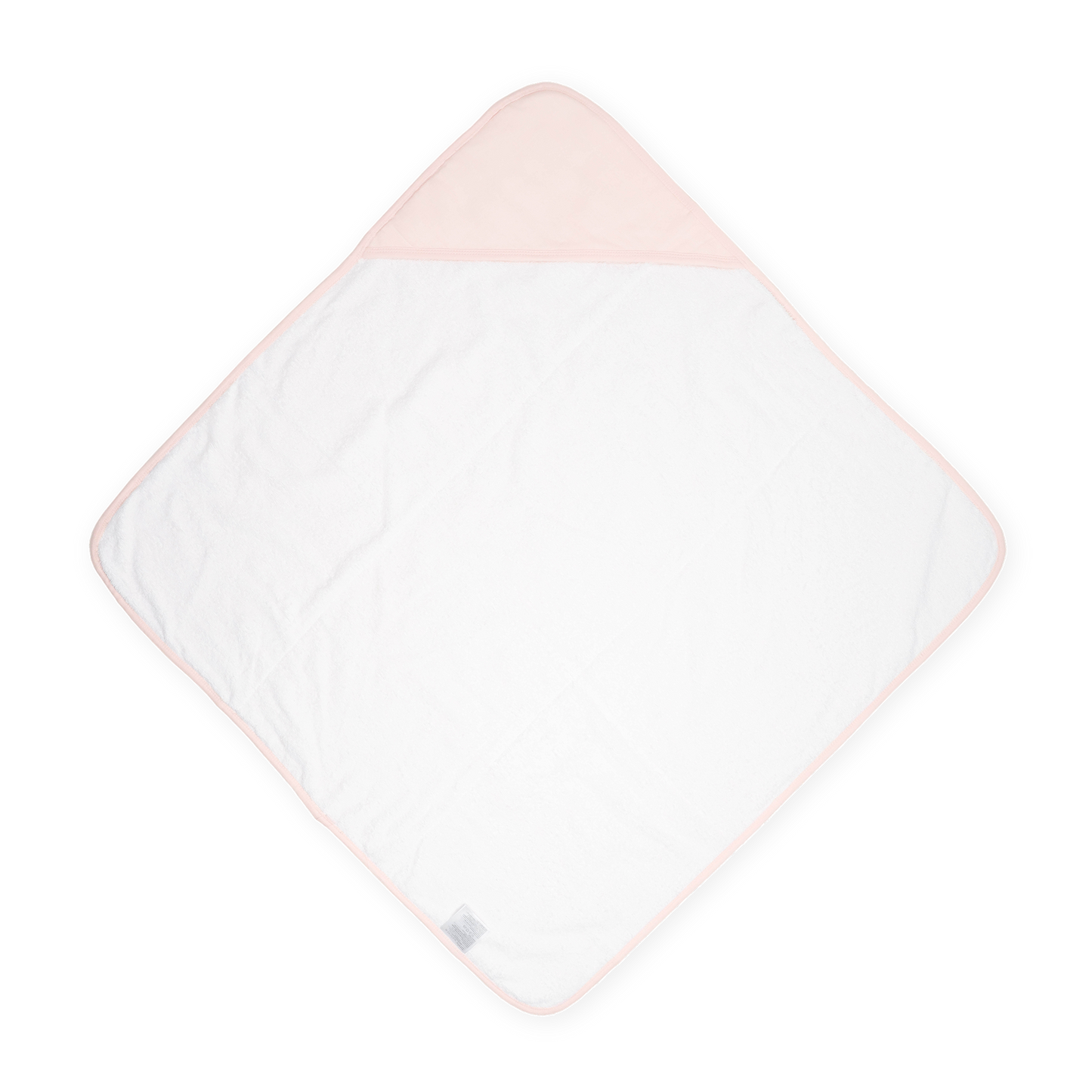 Infant Hooded Towel - Light Pink