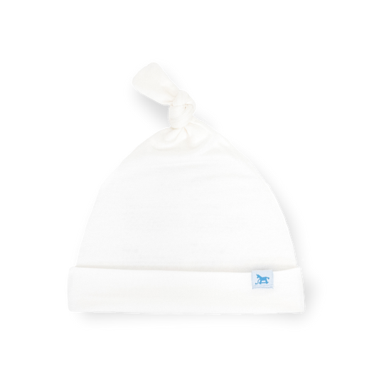 Stretch Knit Hat - White