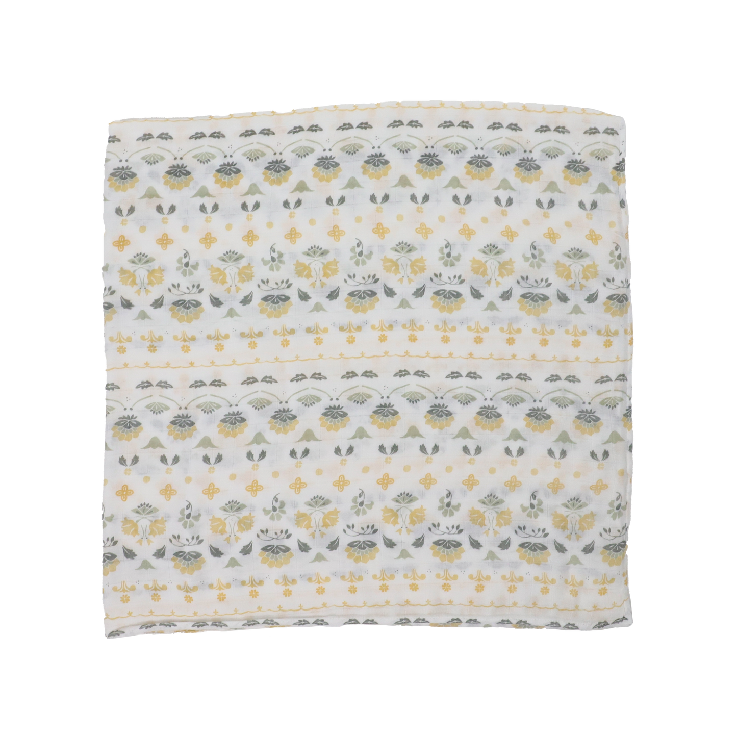 Deluxe Muslin Swaddle Blanket - Heirloom Floral