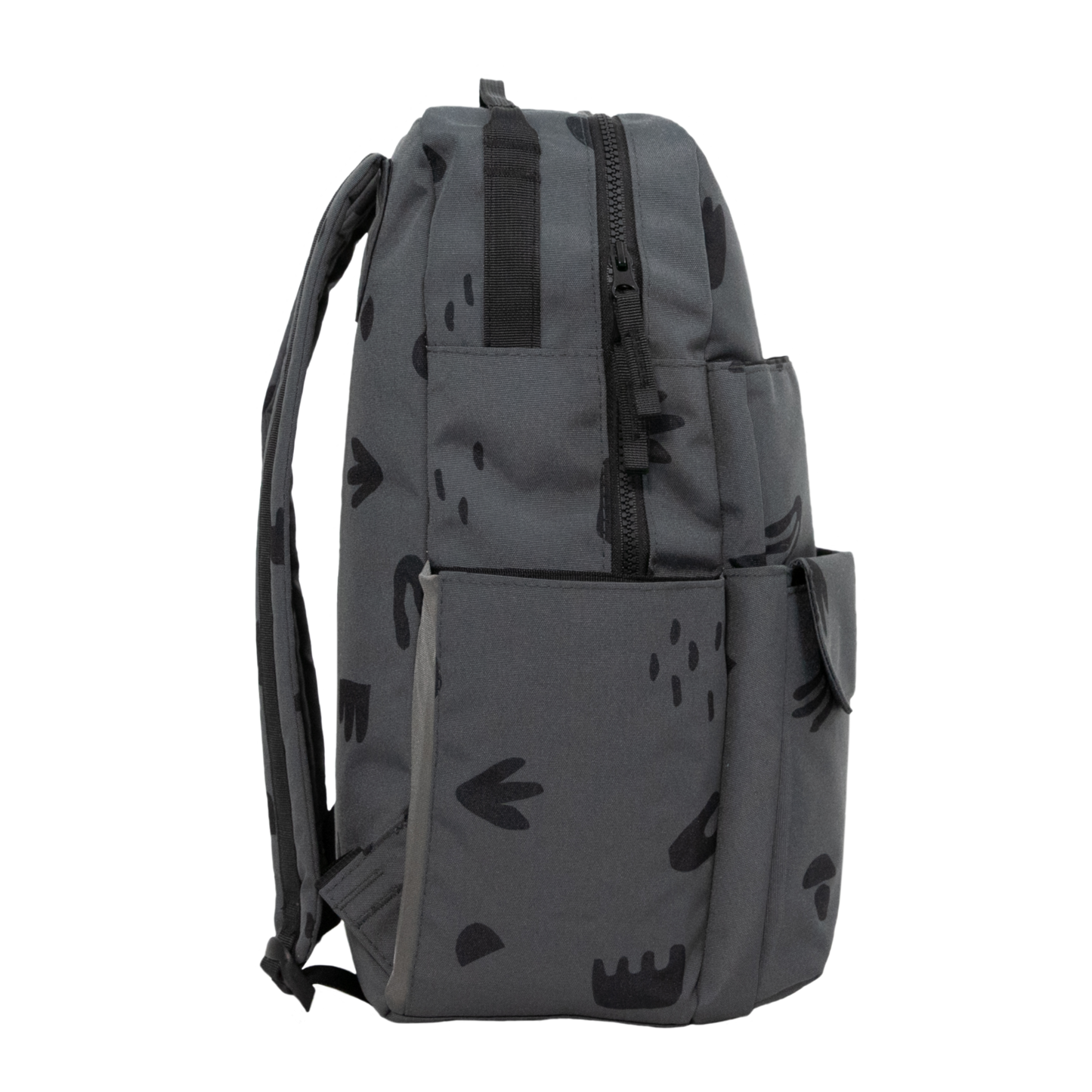 Roo Backpack - Charcoal Doodle