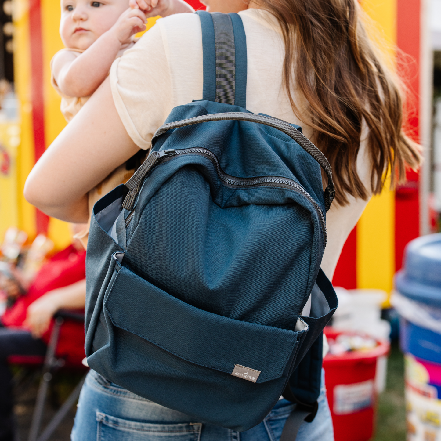 Mini Roo Backpack - Navy