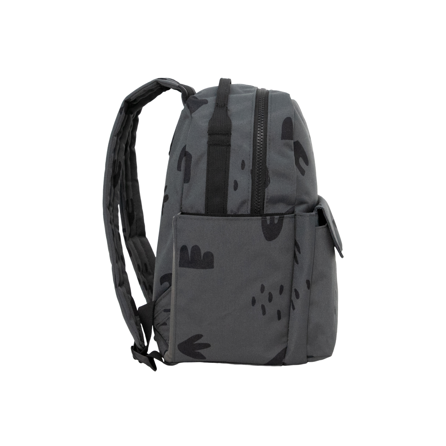 Mini Roo Backpack - Charcoal Doodle