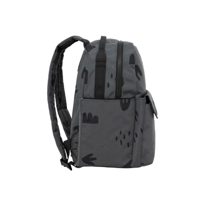 Mini Roo Backpack - Charcoal Doodle