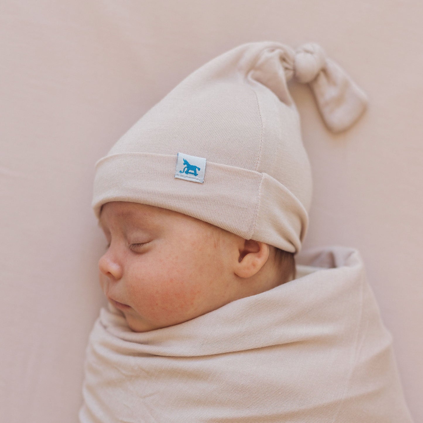 Stretch Knit Hat - Soft Blush