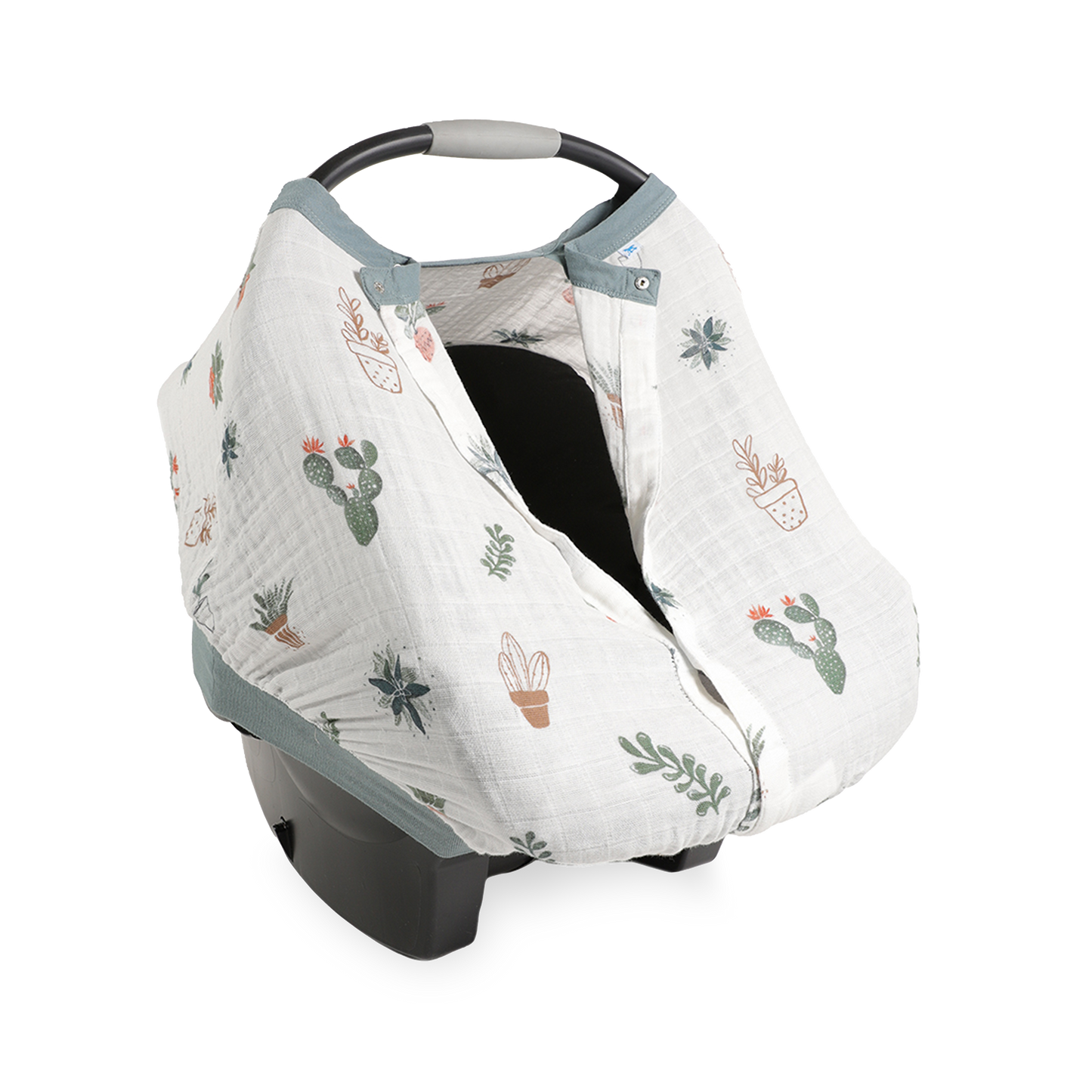 Cotton Muslin Car Seat Canopy - Prickle Pots