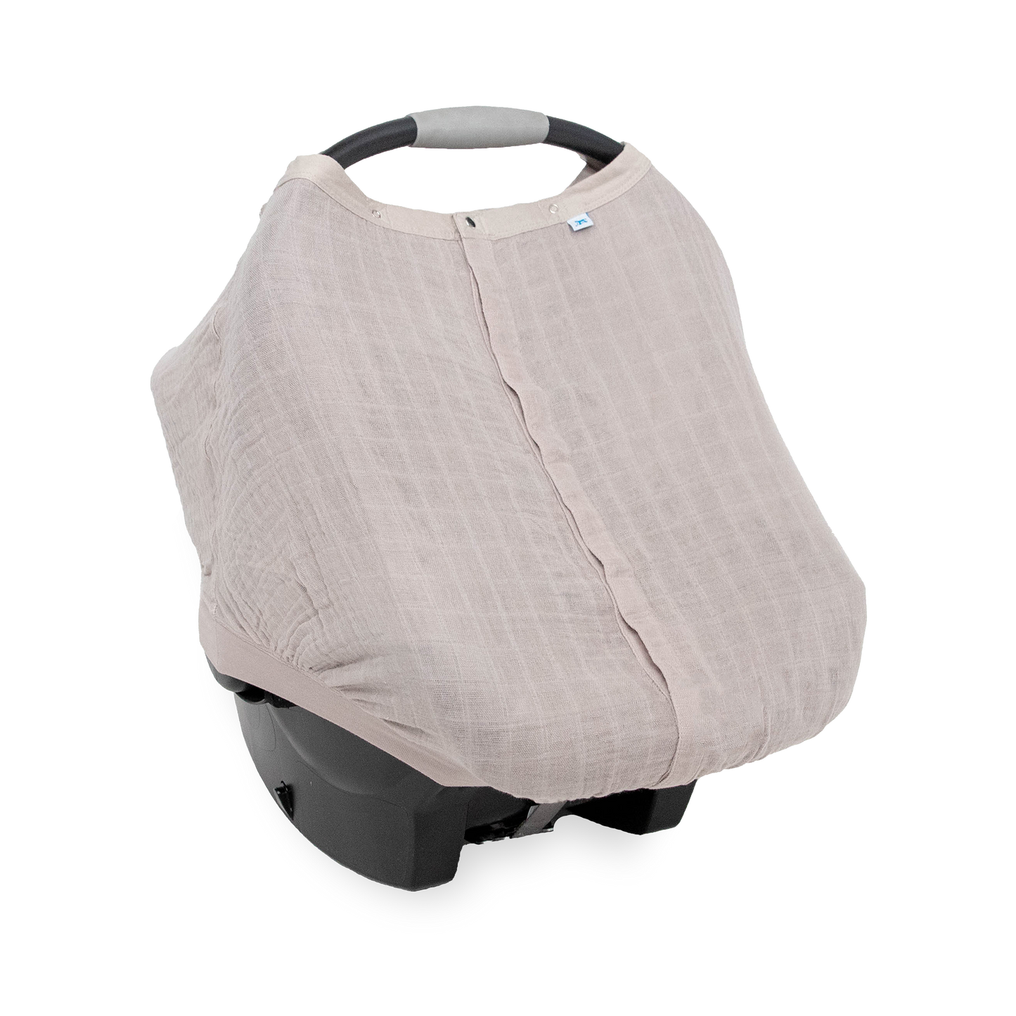 Cotton Muslin Car Seat Canopy - Porpoise