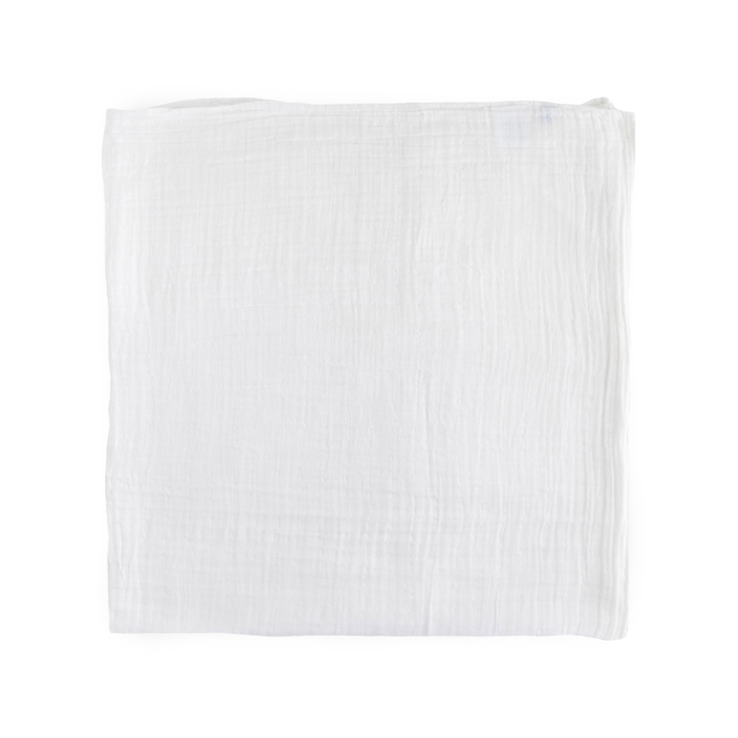 Cotton Muslin Swaddle Blanket 3 Pack - White