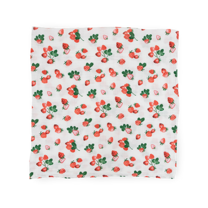 Cotton Muslin Swaddle Blanket 3 Pack - Berry Lemonade