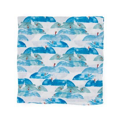 Cotton Muslin Swaddle Blanket 3 Pack - Summer Vibe