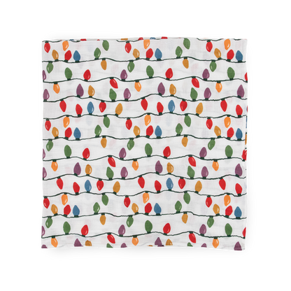 Cotton Muslin Swaddle Blanket 3 Pack - Holiday Haul