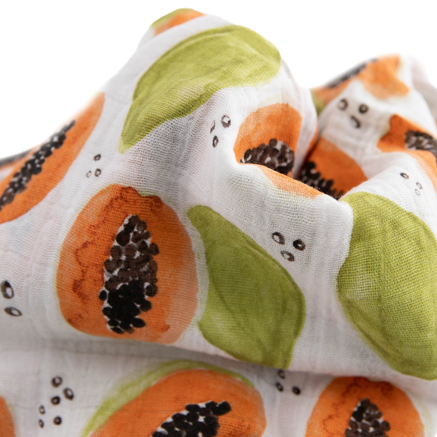 Cotton Muslin Swaddle Blanket 3 Pack - Tropical Fruit