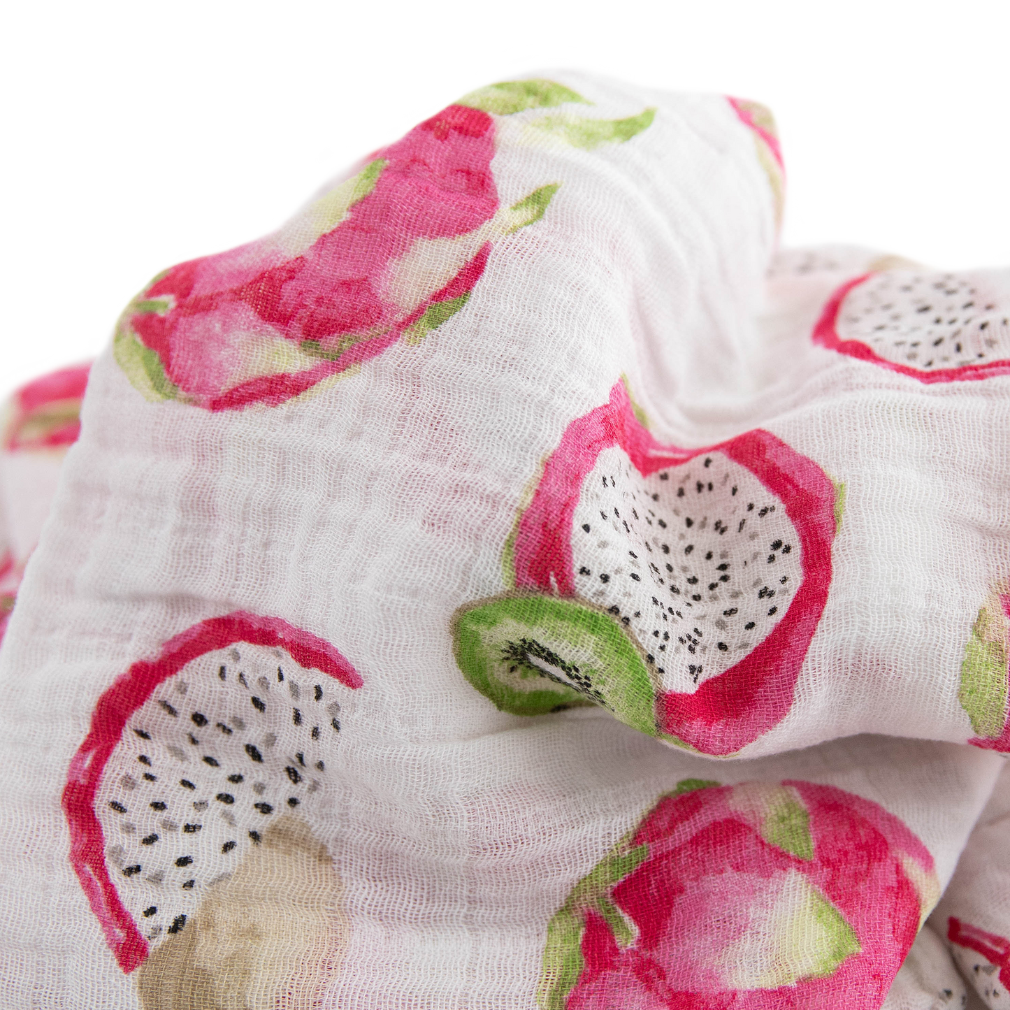 Cotton Muslin Swaddle Blanket 3 Pack - Tropical Fruit