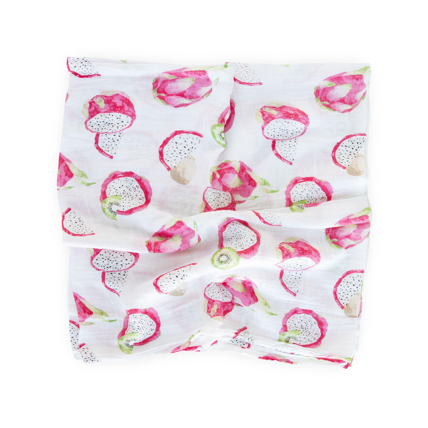 Cotton Muslin Swaddle Blanket 3 Pack - Tropical Fruit