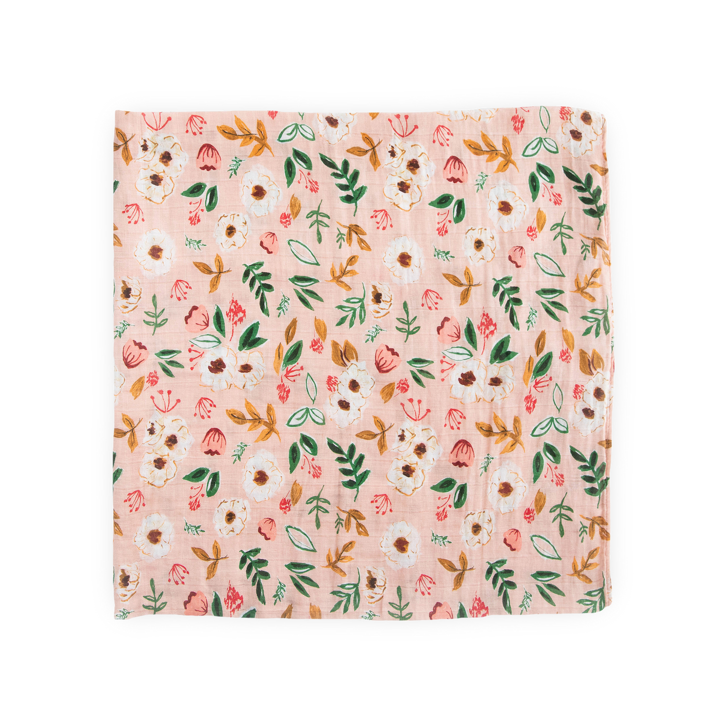 Cotton Muslin Swaddle Blanket 3 Pack - Vintage Floral