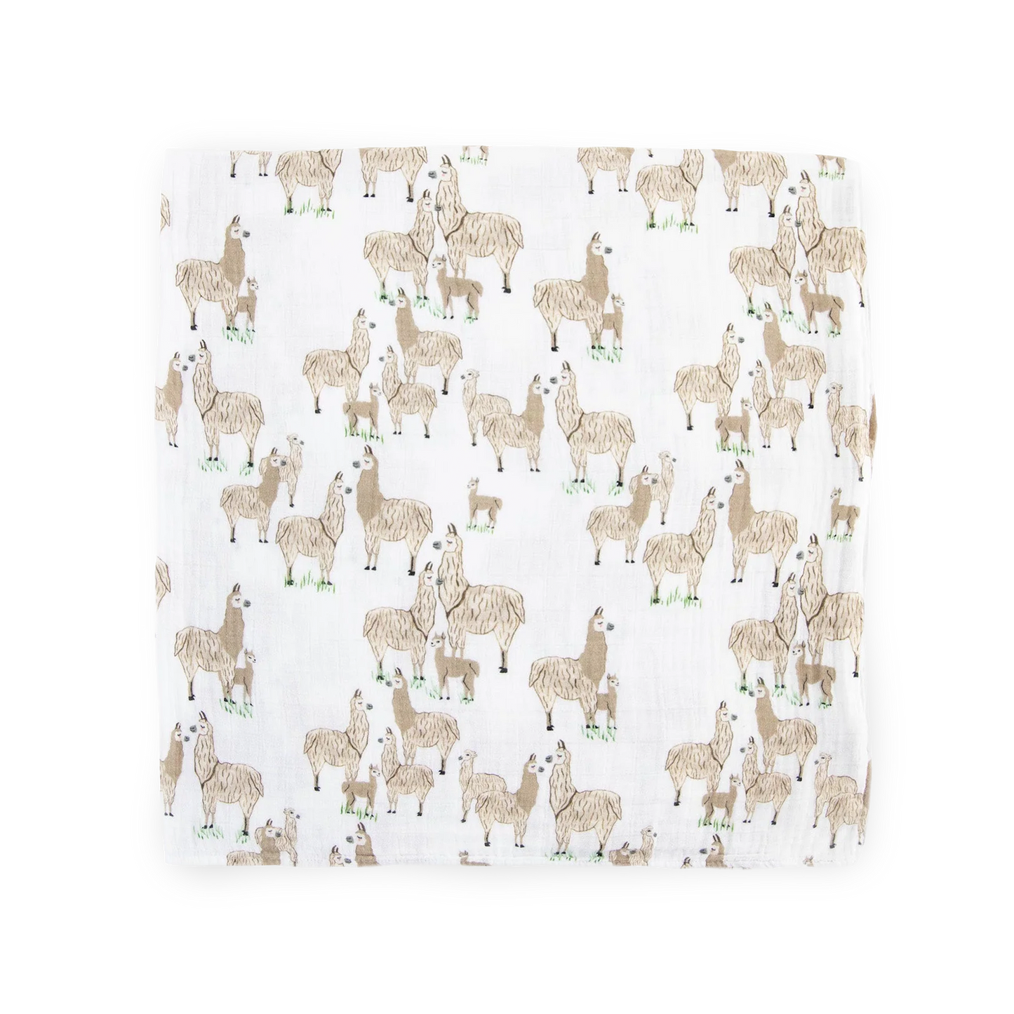 Cotton Muslin Swaddle Blanket 3 Pack - Llama Llama