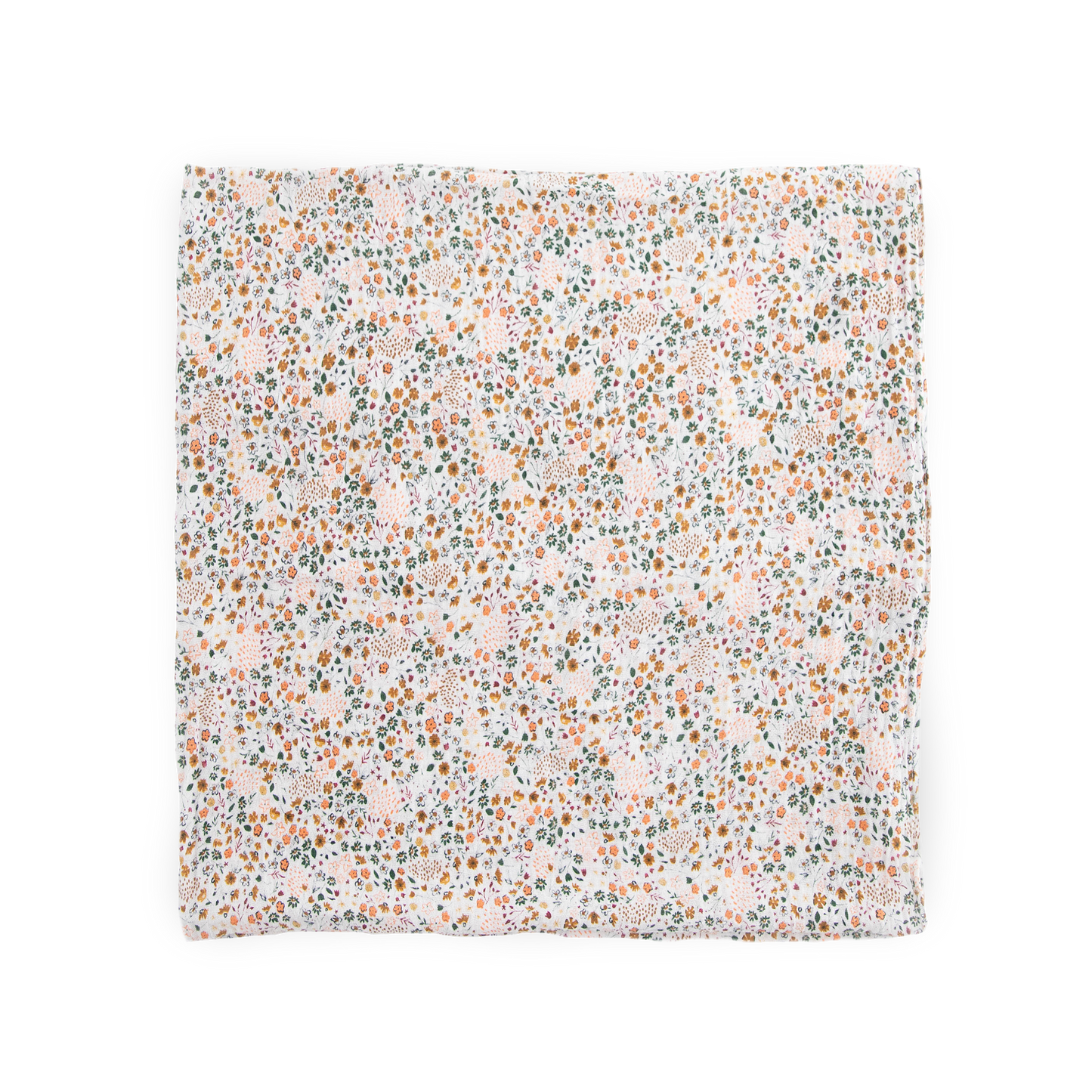 Cotton Muslin Swaddle Blanket 3 Pack - Pressed Petals