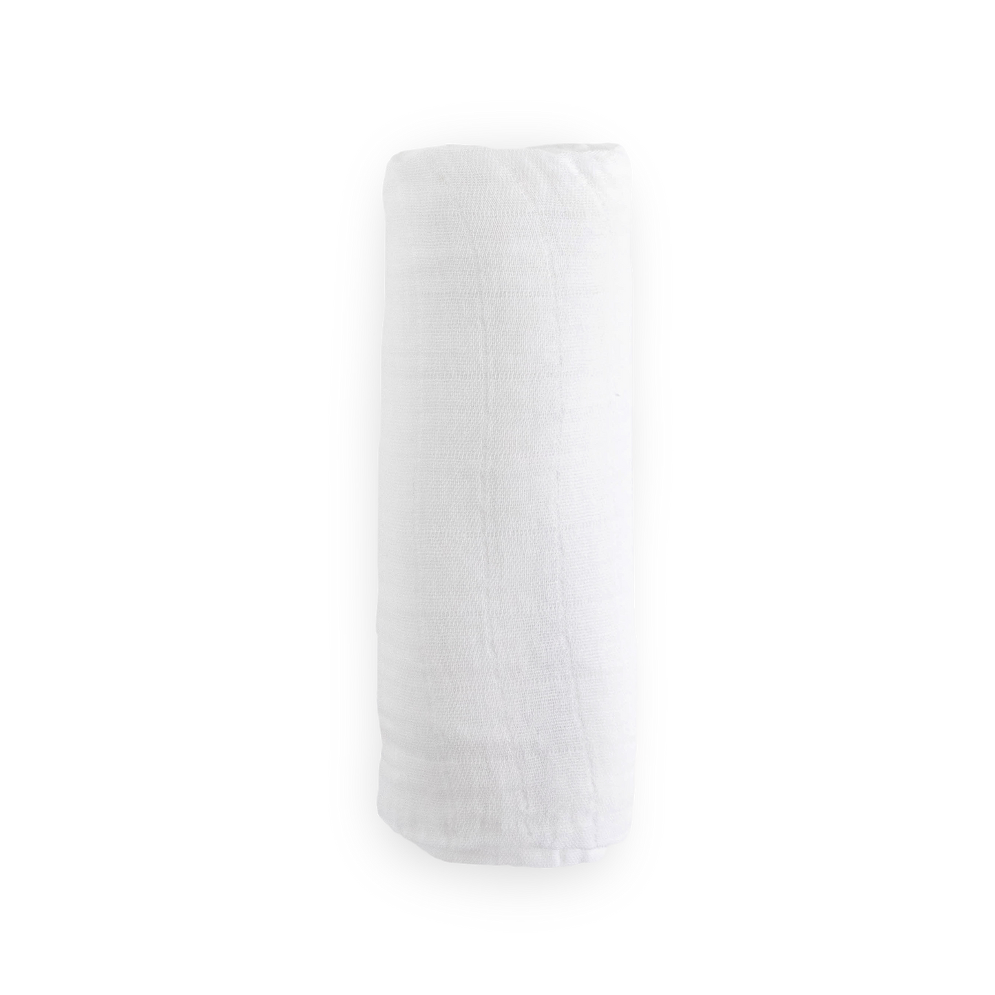 Cotton Muslin Swaddle Blanket - White