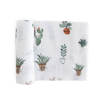 Cotton Muslin Swaddle Blanket - Prickle Pots