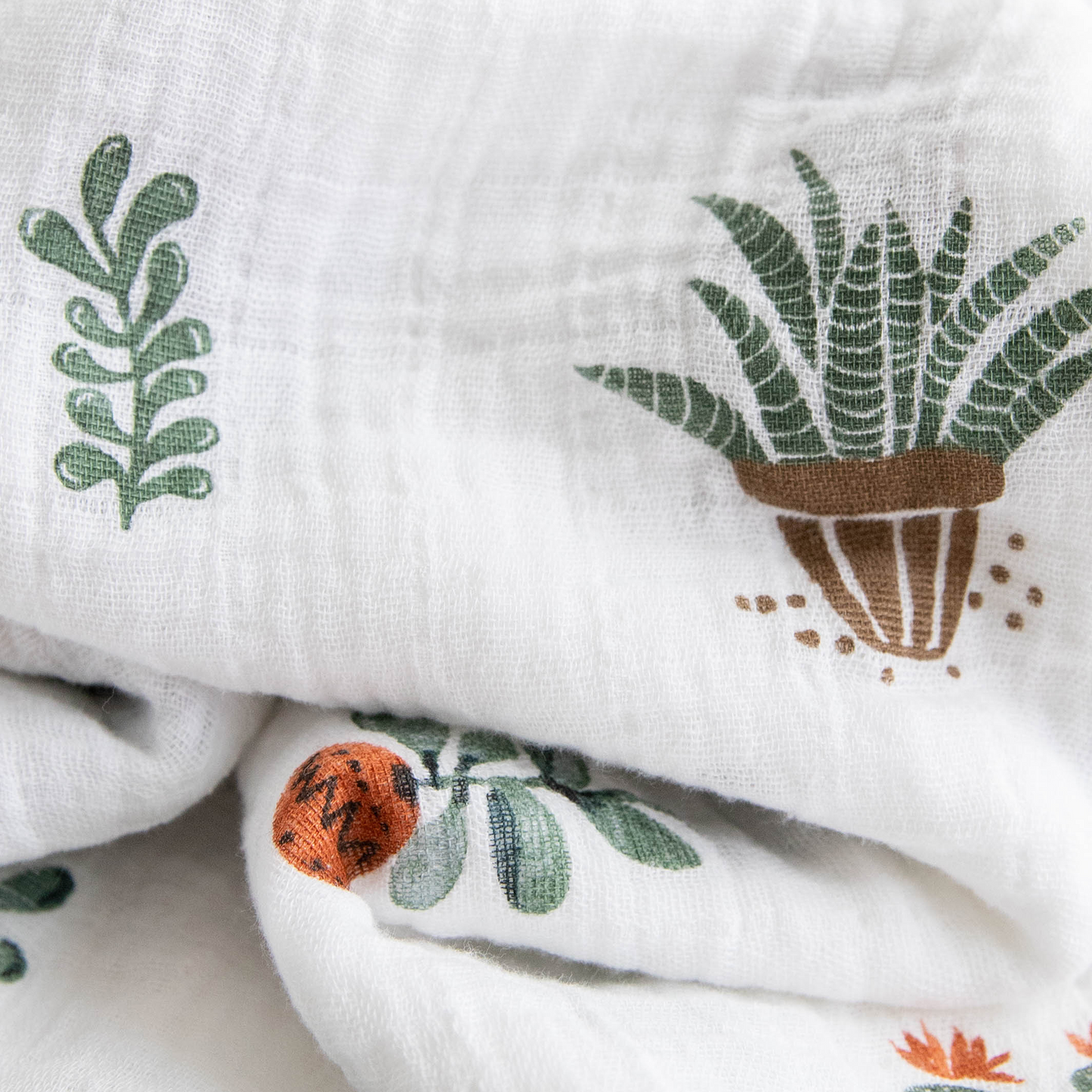 Cotton Muslin Swaddle Blanket - Prickle Pots