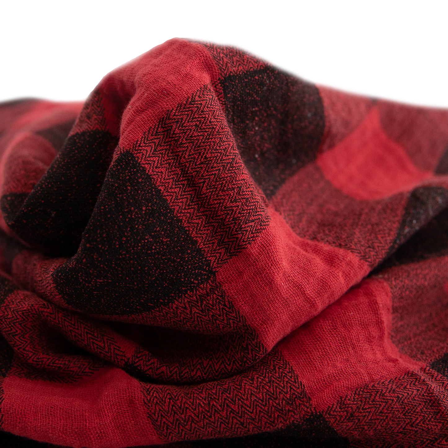 Cotton Muslin Swaddle Blanket - Red Plaid