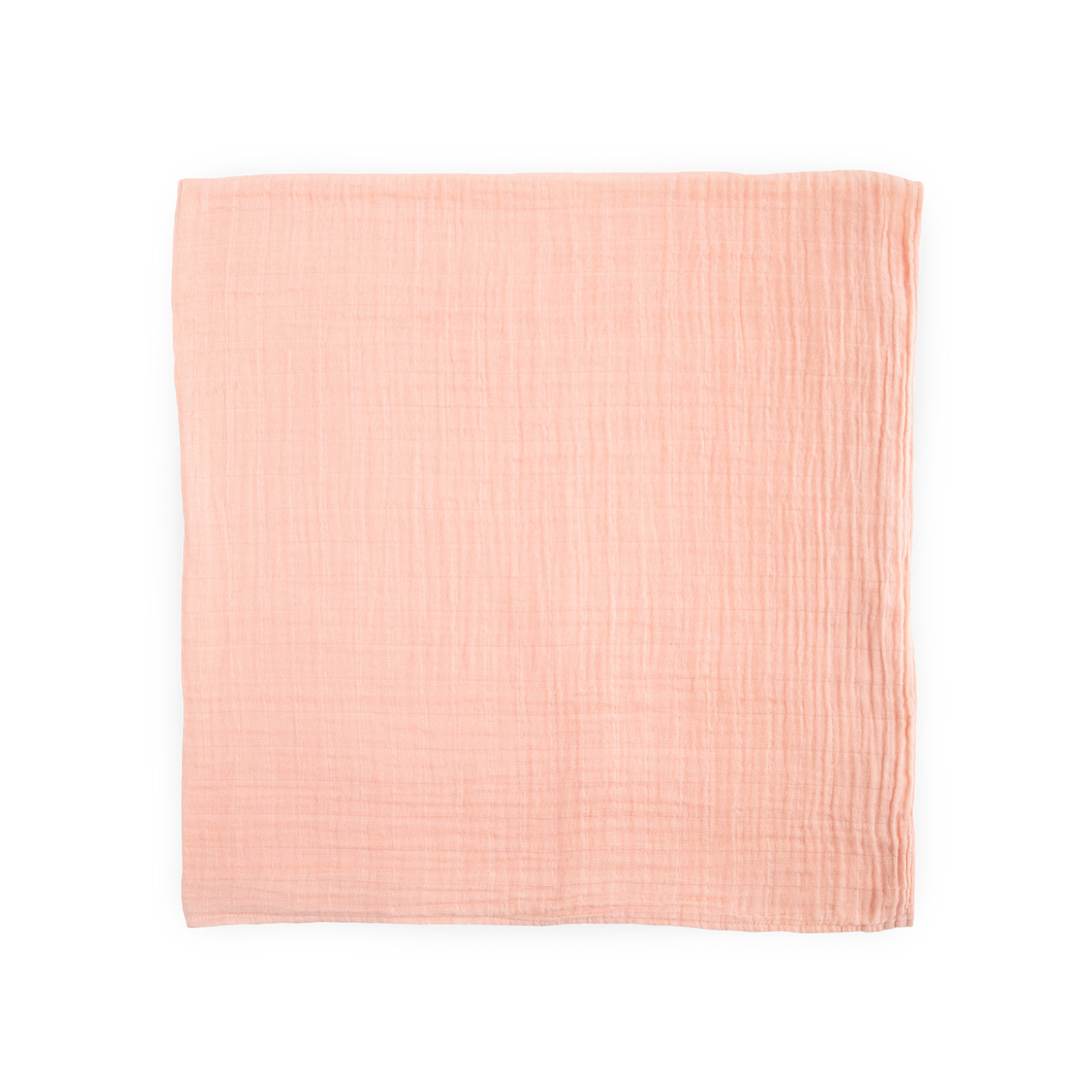 Cotton Muslin Swaddle Blanket - Rose Petal