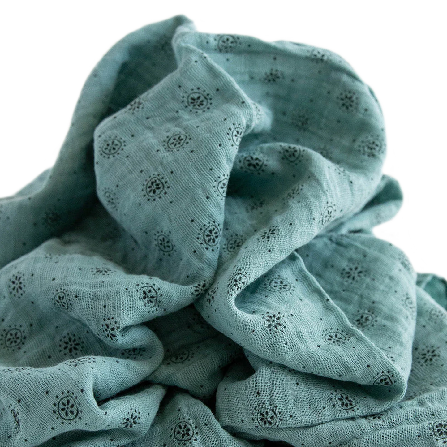 Cotton Muslin Swaddle Blanket - Wallflower