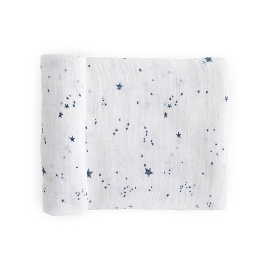 Cotton Muslin Swaddle Blanket - Shooting Stars