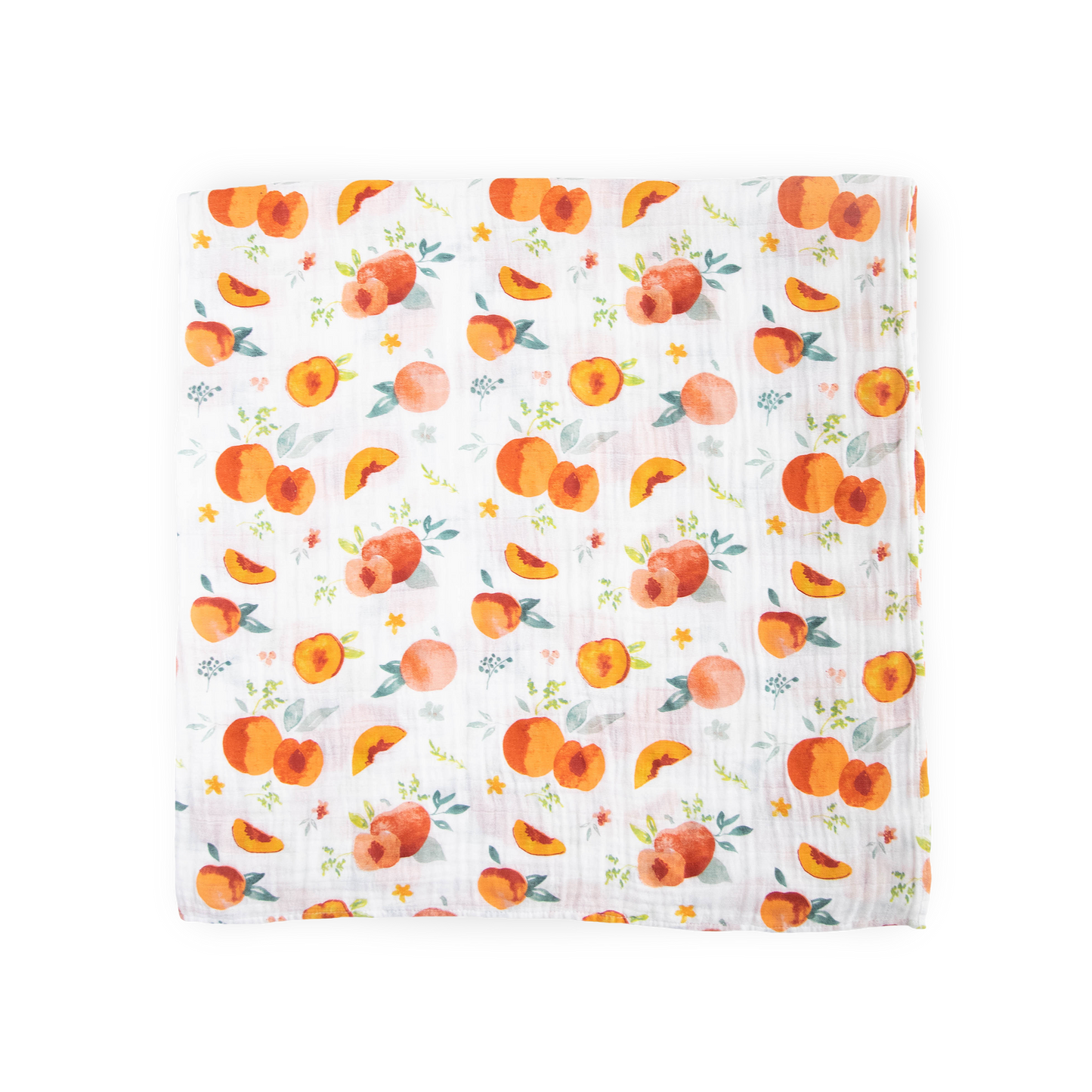 Cotton Muslin Swaddle Blanket - Georgia Peach