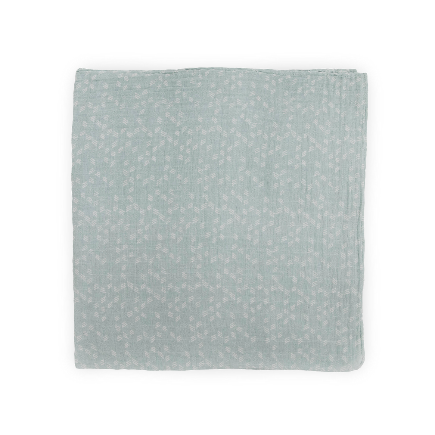 Cotton Muslin Swaddle Blanket - Misty Field