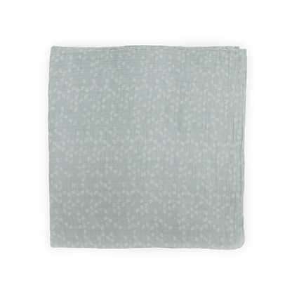 Cotton Muslin Swaddle Blanket - Misty Field