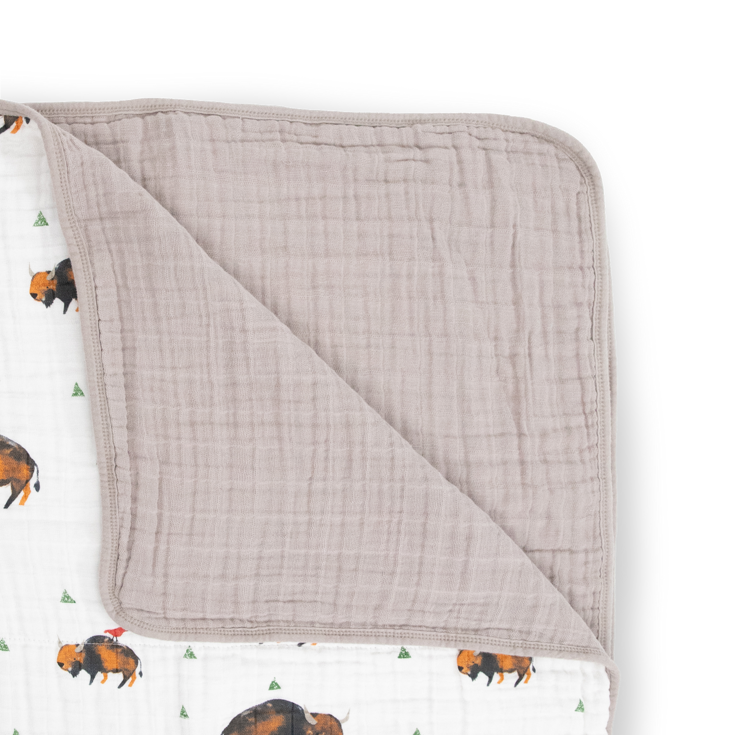 Original Cotton Muslin Quilt - Bison