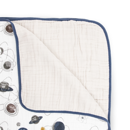 Original Cotton Muslin Quilt - Planetary