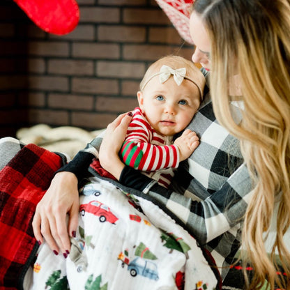 Original Cotton Muslin Quilt - Holiday Haul