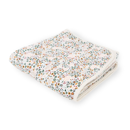 Original Cotton Muslin Quilt - Pressed Petals