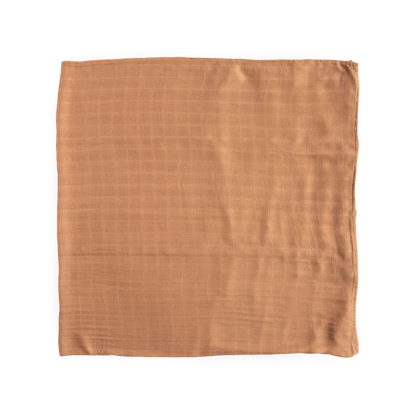 Deluxe Muslin Swaddle Blanket 2 Pack - Caramel