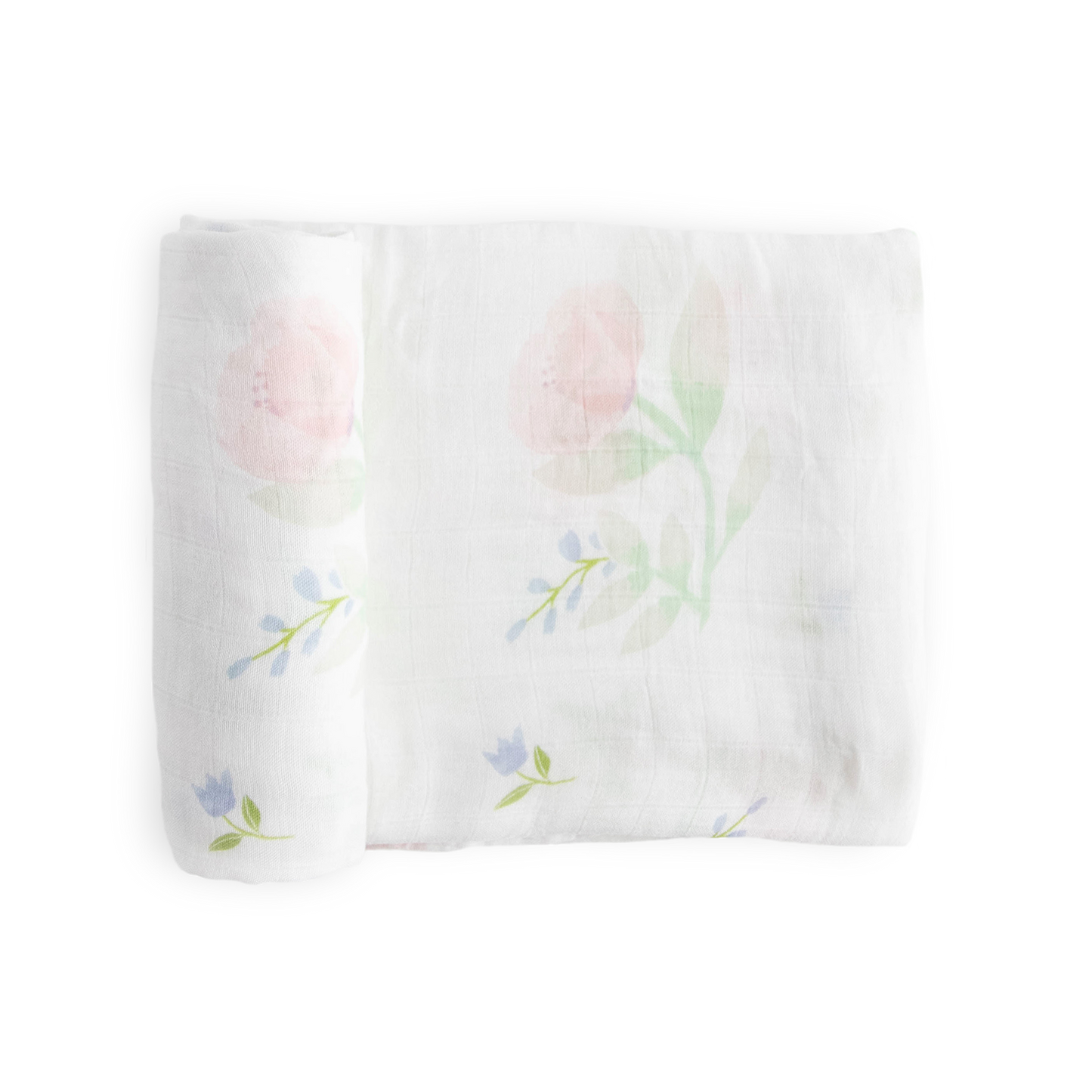 Deluxe Muslin Swaddle Blanket - Pink Peony