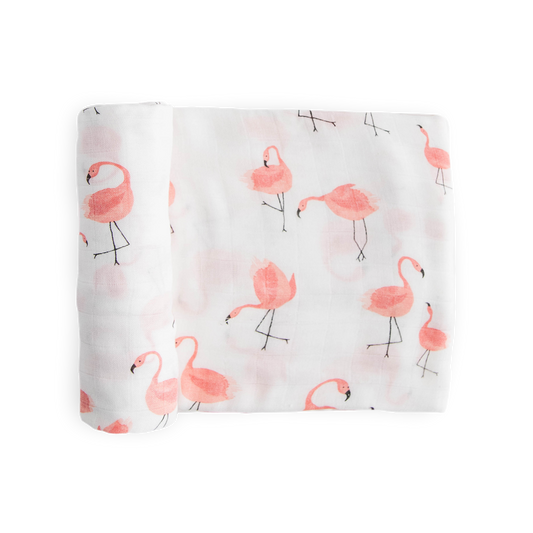 Deluxe Muslin Swaddle Blanket - Pink Ladies