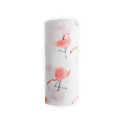 Deluxe Muslin Swaddle Blanket - Pink Ladies