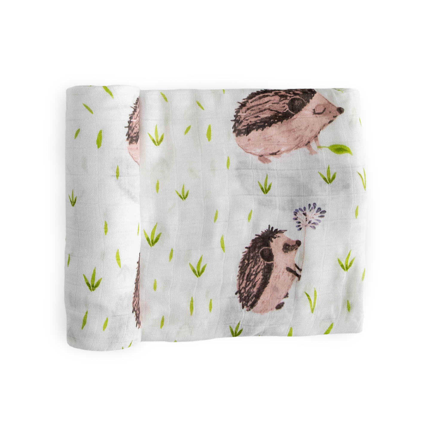 Deluxe Muslin Swaddle Blanket - Hedgehog